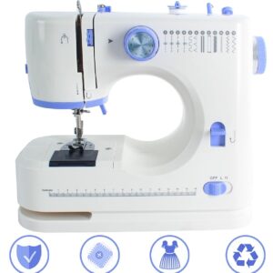 RHOYNER stitching machine for beginners, 12 Built-in Stitches, 2 Speed
