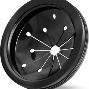 SS INTERNATIONAL Garbage Disposal Splash Guard,  Parts Accessories, 3-1/8 Inch