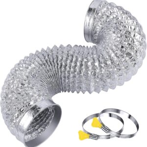 Ventyxa exhaust vent hoses 2"x 60" for external ventilation of furnaces, heaters, stoves and boilers